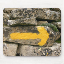Yellow Arrow mousepads