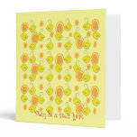 yellow baby bird binder binders