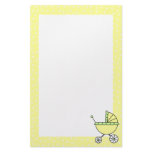 Yellow Baby Carriage Stationery