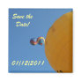 Yellow Balloon Soaring! Magnets