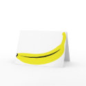 yellow banana fruit cards
