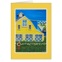 Yellow Barn Greeting Cards