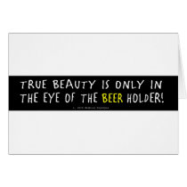 YELLOW BEER CARD