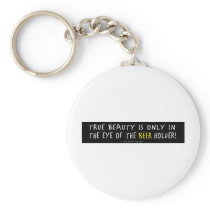 YELLOW BEER KEYCHAINS