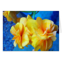 Yellow Begonias Cards