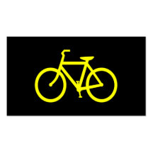 Yellow  Bike Business Cards