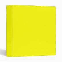 Yellow Binders