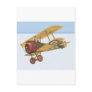 Yellow Biplane Postcards
