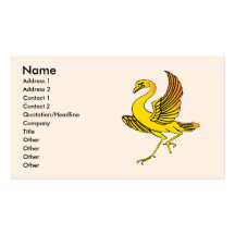 Yellow Bird Business Card
