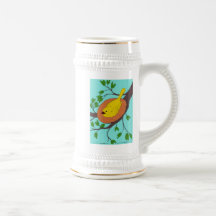 Yellow Bird's Nest Coffee Mug