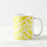 Yellow Blocks Coffee Mugs