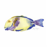 Yellow/Blue Fish Photo Sculpture