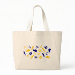 Yellow Blue Nautical Scatter bags