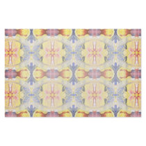 Yellow Blue Red Kaleidoscope design Stationery Design