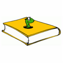 Yellow Book Worm Photo Sculpture