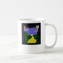 yellow brick road coffee mug