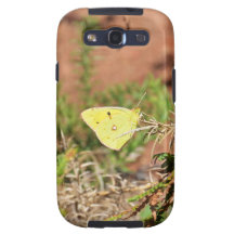Yellow Butterfly Samsung Galaxy SIII Cases
