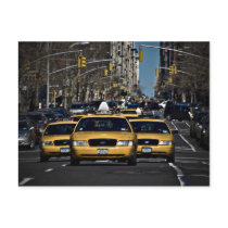 Yellow Cab Charge Post Card
