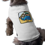 Yellow cab driver pet clothing