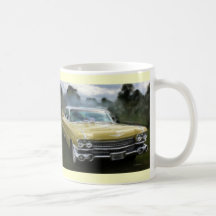 Yellow Cadillac Coffee Mugs