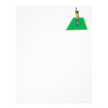 Yellow Card Personalized Letterhead
