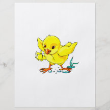 yellow chick holding flower wings up.png flyers