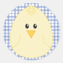 Yellow Chick Sticker