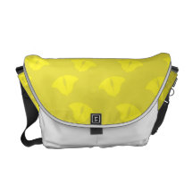 Yellow christmas bells courier bags