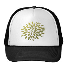 Yellow Chrysanthemum Hats