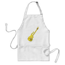 Yellow Cloud Guitar designed by The Artist... Apron