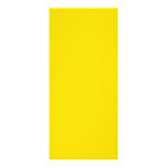Yellow Colour Custom Rack Card