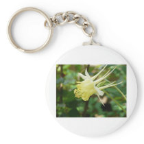 yellow columbine key chain