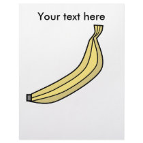 Yellow country banana customized letterhead