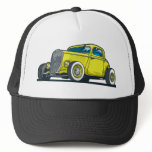 Yellow Coupe Trucker Hats