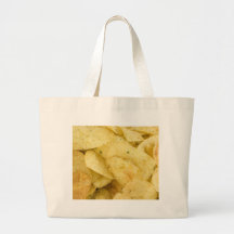 Yellow Crisps As A Background Bags