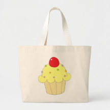 Yellow Cupcake Bag
