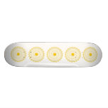 Yellow Cupcake. Iced cake. Skateboard Decks