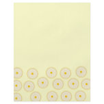 Yellow Cupcake Pattern. Full Color Flyer