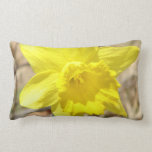 Yellow Daffodil Flowers Pillow