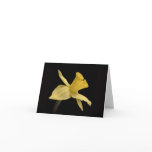 Yellow Daffodil Thank You Card