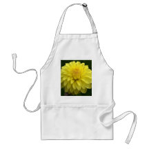 Yellow Dahlia On multiple Products Apron