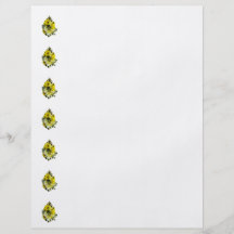 Yellow Daisies and White Mums Flyer Design