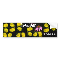 Yellow Daisies Bumper Stickers