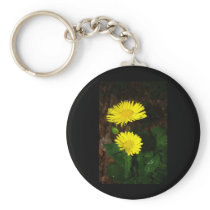 Yellow Daisies Keychain