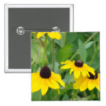 Yellow Daisies Pinback Button