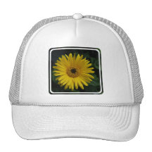 Yellow Daisy Baseball Hat