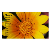 Yellow Daisy Business Card
