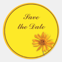 Yellow Daisy Stickers