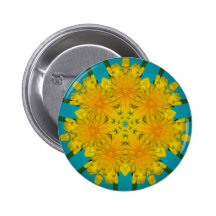 Yellow Dandelion Nov 2012 Buttons