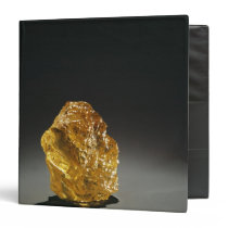 Yellow diamond in the rough binders